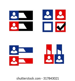 America Election Logo Template
