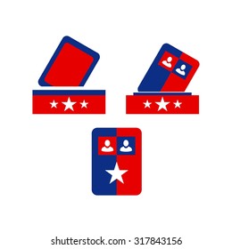 America Election Logo Template