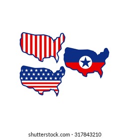 America Election Logo Template