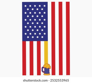 America Flag Beer Svg,Beer Shirt,Beer Quotes Svg,Beer Lover Svg,Lucky Beer Svg,Cut File,commercial use,Silhouette,Beer Svg,Retro,Vintage