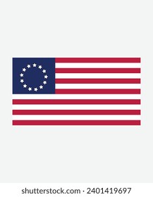 america flag icon, vector best flat icon.