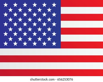 america flag  and Statue of Liberty vector background  vector background