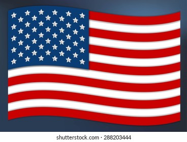 America flag Vector