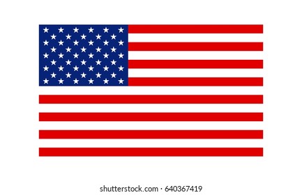 America Flag Vector