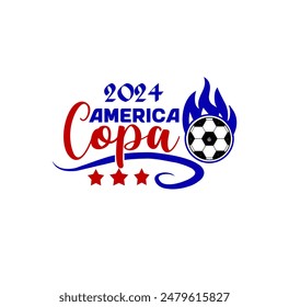 america football copa 2024 vector