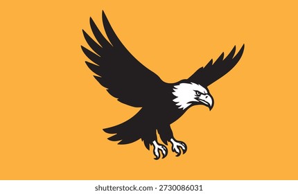 America iconic Bald eagle Design. 