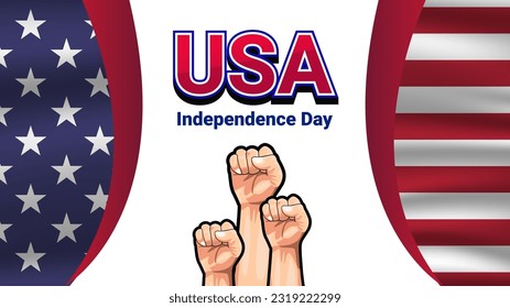 America independence day artwork vector illustration design
