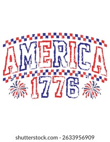  America Independence Day T-Shirt Design