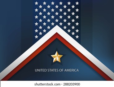 America Independence Vector