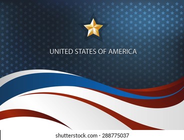 America Independence Vector