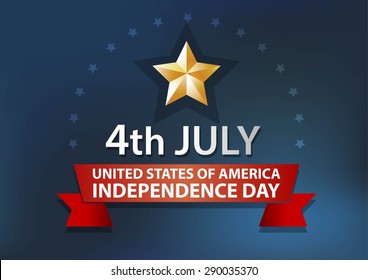 America Independence Vector