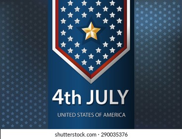 America Independence Vector