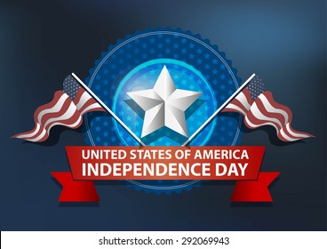 America Independence Vector