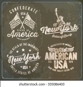 america label set