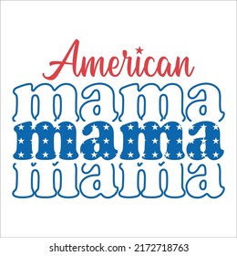 america mama usa eps design