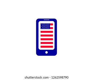 America Mobile Logo Template