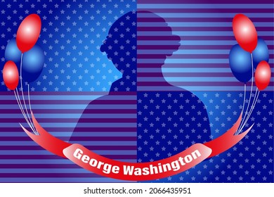 america president days copy space, template, celebration, etc. by vector design
