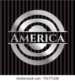 America silver badge