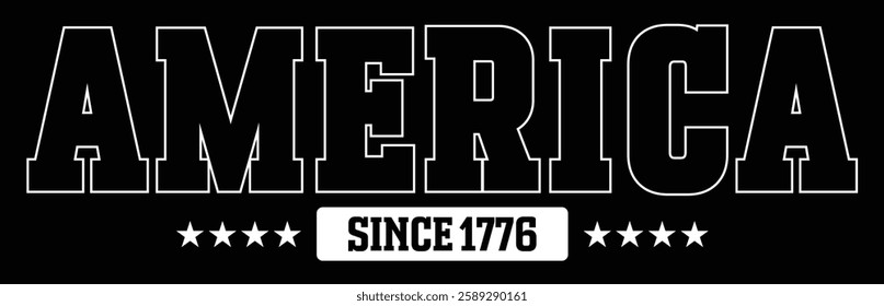 America Since 1776 – Vintage USA Pride