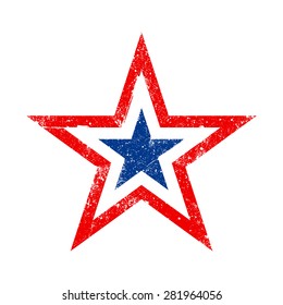 America star vector icon