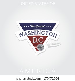 america state emblem washington