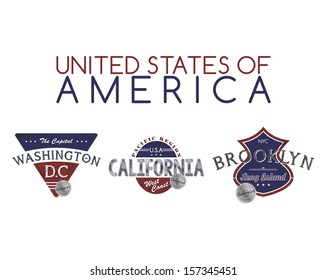 america state label set volume one