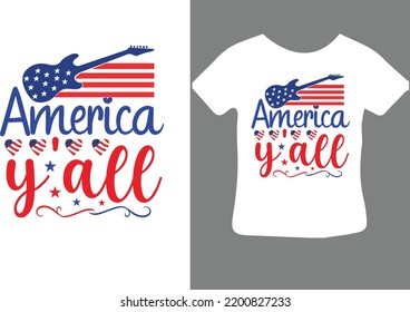 America y’all svg design file