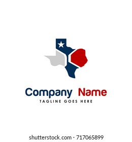 america Texas logo vector