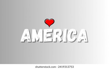 America text inspirational and motivational  Calligraphic and typographic Vector and posters, menu design, invitation and greeting cards t-shirts design hoodies and mug design.