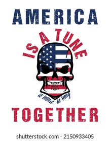 AMERICA is a tune it must be sung TOGETHER