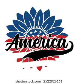 America United States America 4th Of July Independence Day Vector Illustrator