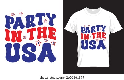 America ,USA Flag T-SHIRT DESIGN