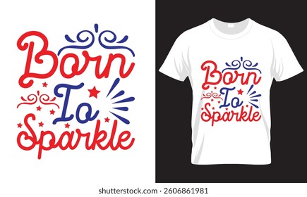 America ,USA Flag T-SHIRT DESIGN