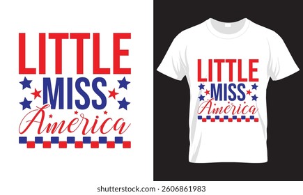 America ,USA Flag T-SHIRT DESIGN