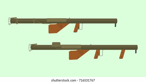 America Usa United States Ww2 Anti Tank Weapon M1a1 And M1 Type