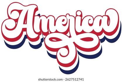 Archivo de ilustración de gráficos de Vector de América
