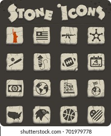 america web icons for user interface design