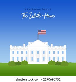 America White House USA Vector