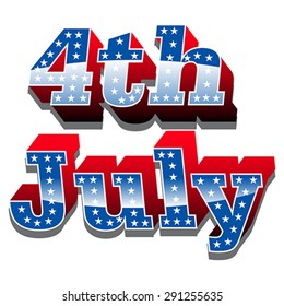 American 4th of july, vector