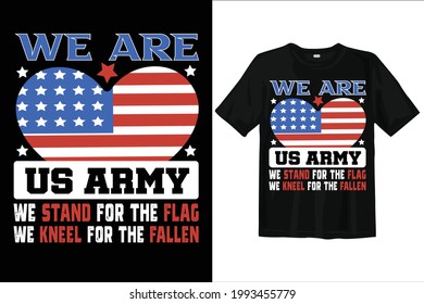 American army t shirt design. USA t shirt design.