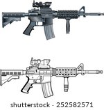 american automatic assault rifle 