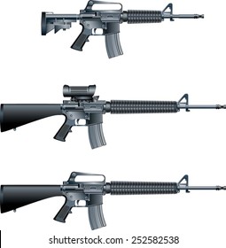 american automatic assault rifle 