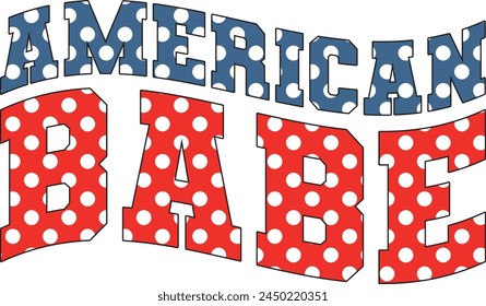 american babe T shirt Design Lover