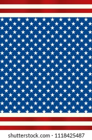 An american background for a poster