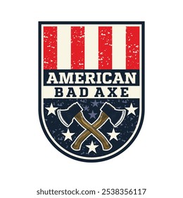 American Bad Axe Logo Design