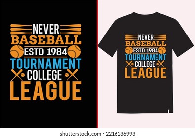  American Baseballdesign typography ready to print premium vectorr