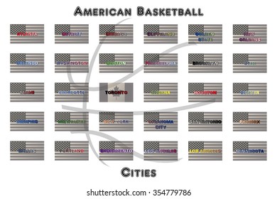 American Basketball Cities