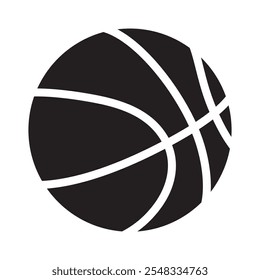 American Basketball Silhouette Vector Illustration