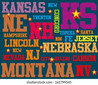 american big city vector art