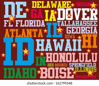 american big city vector art